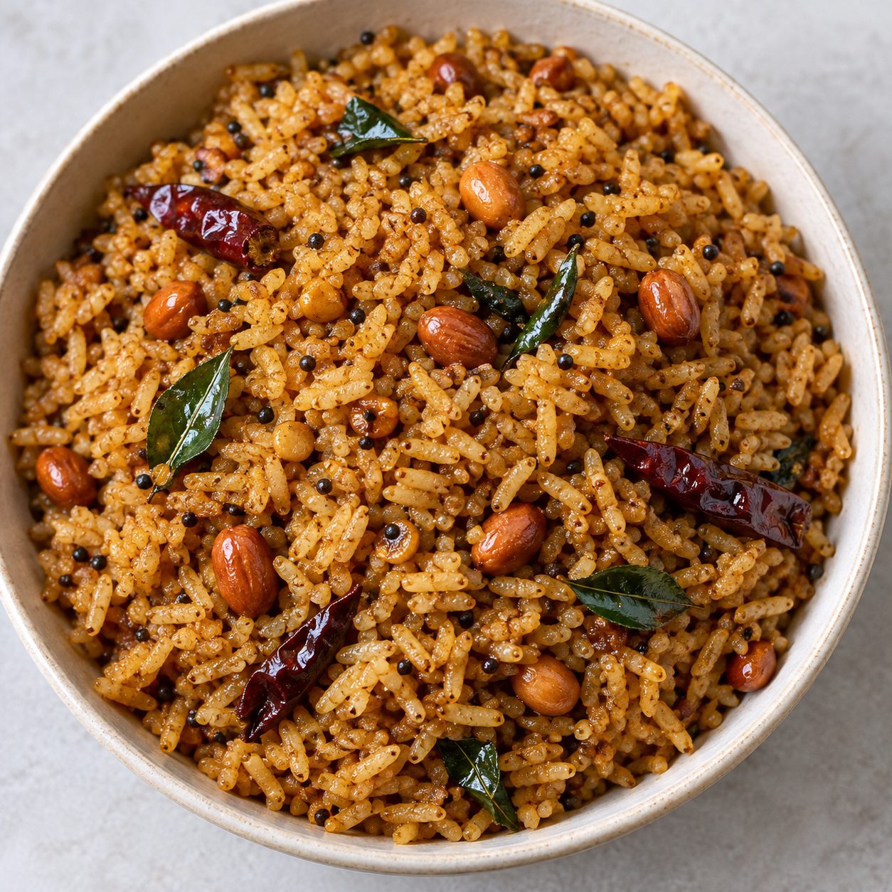 Tamarind rice (Chintapandu pulihora/Puliyodharai/Puli sadam/Huli anna)