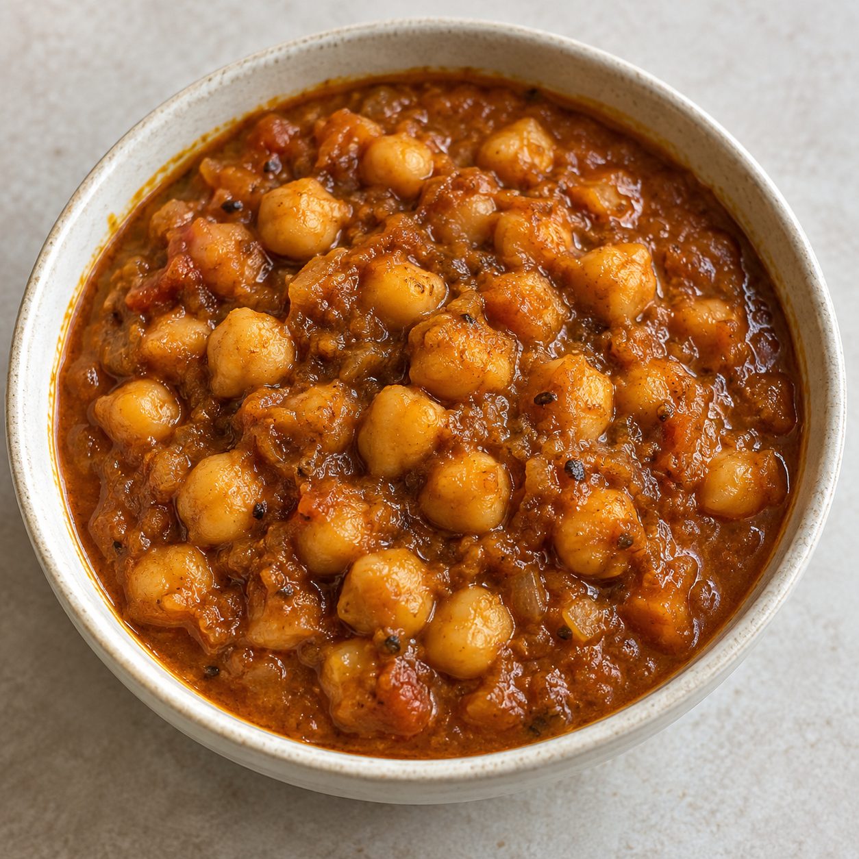 Chickpeas curry (Safed channa curry)