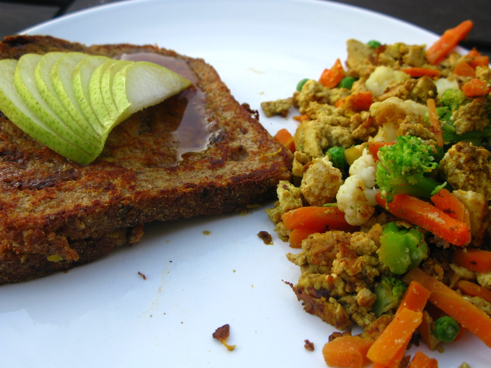 Tofu Scramble on Toast