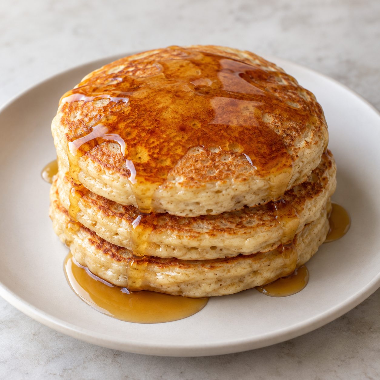 Protein Pancakes with Maple Syrup