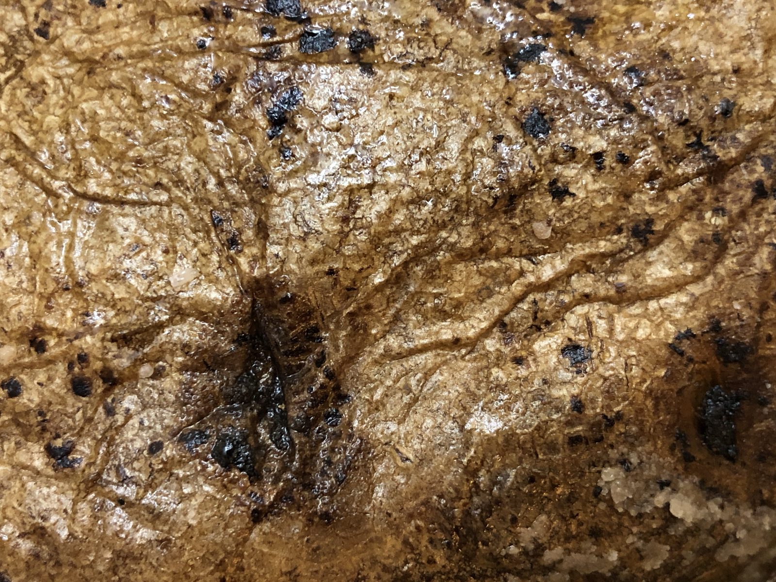 Baked potato with skin