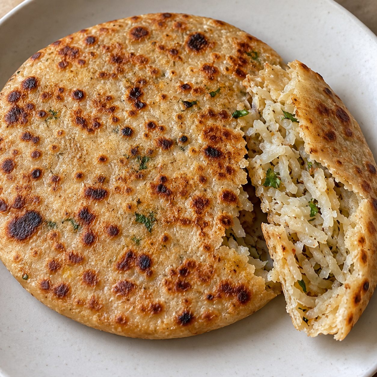 Radish parantha/paratha (Mooli ka parantha/paratha)