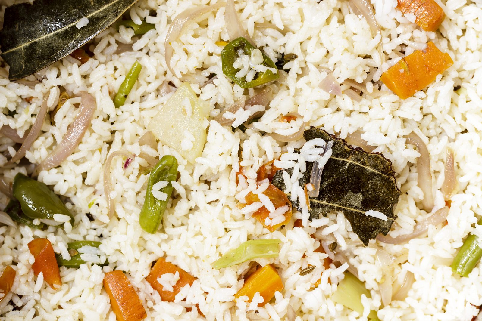 Mixed vegetable pulao