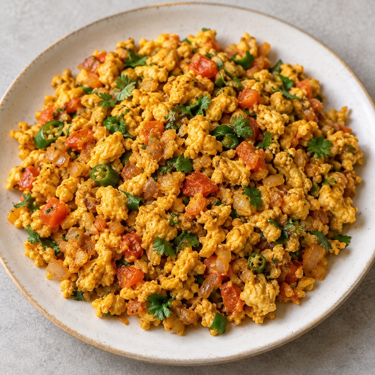 Scrambled egg (Ande ki bhurji)