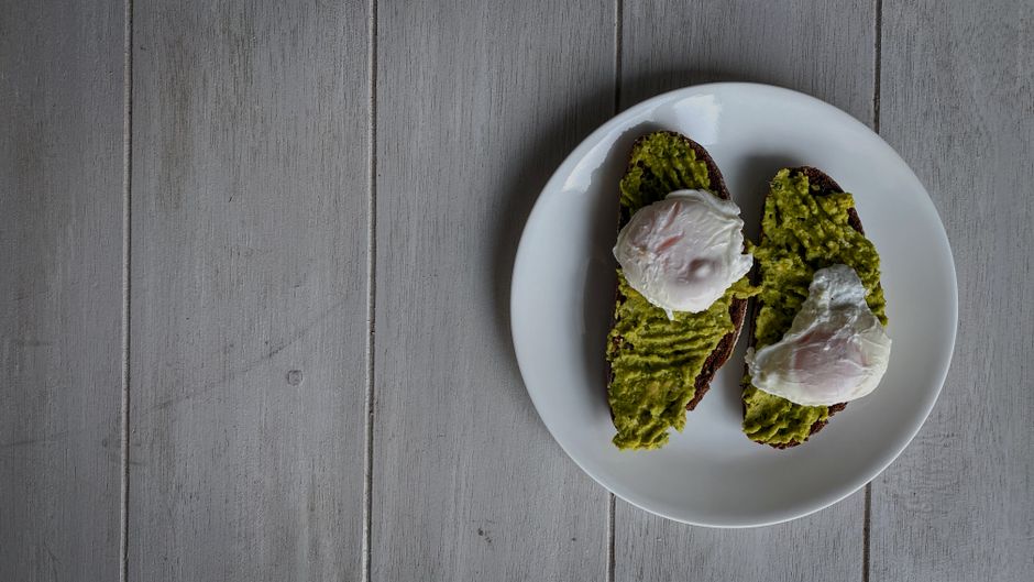 Avocado Toast with Poached Eggs