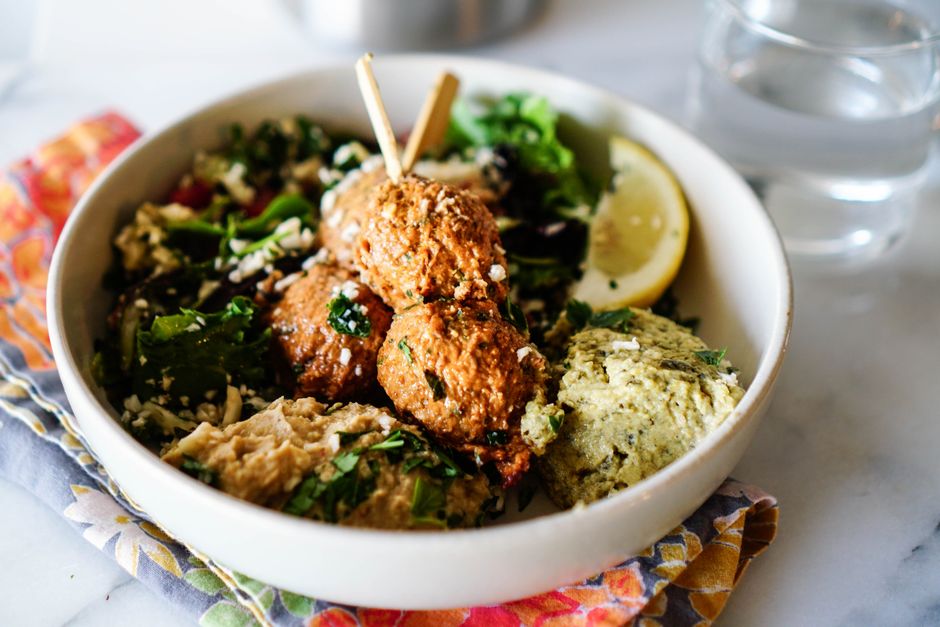 Falafel Hummus Bowl