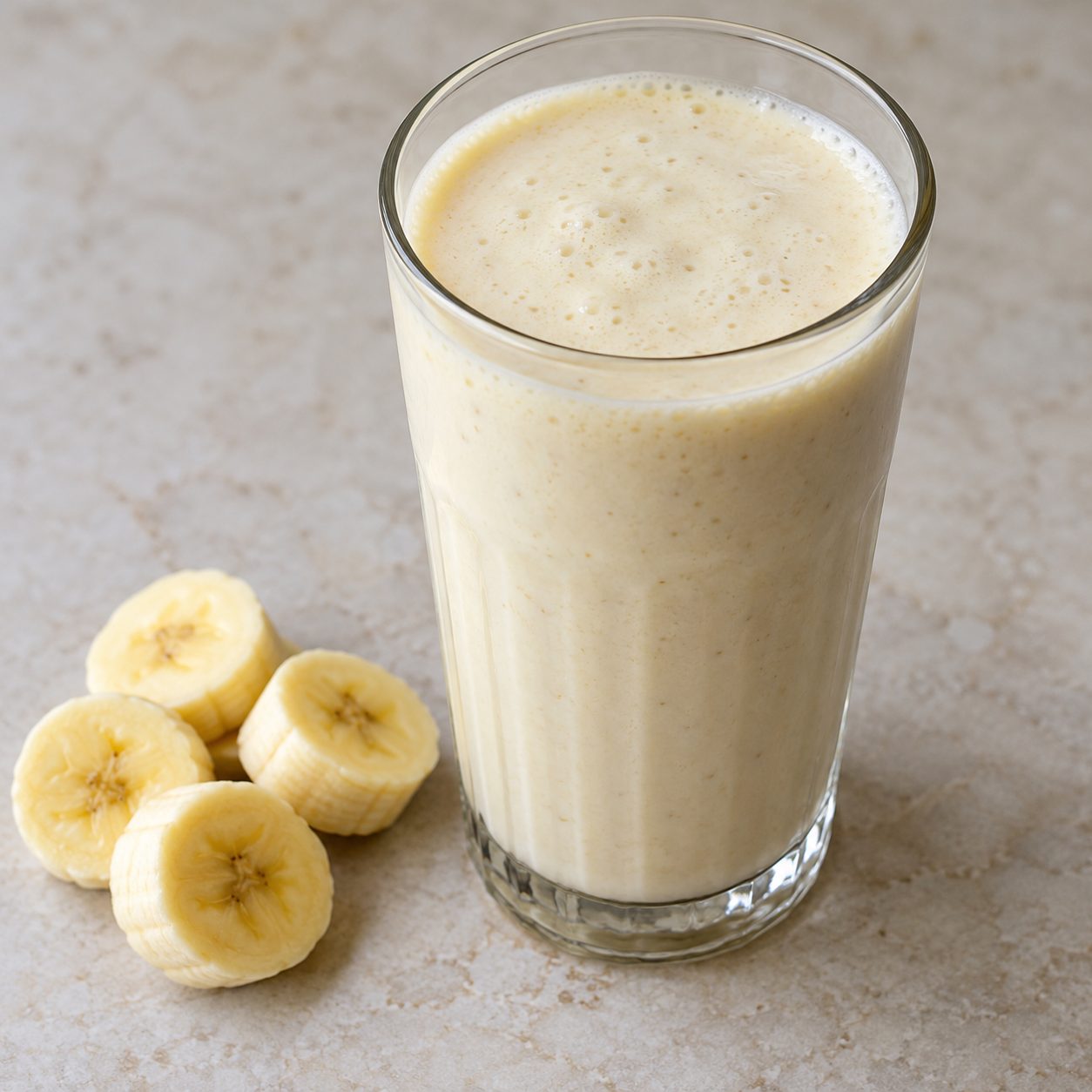 Banana milkshake (Kele milkshake)