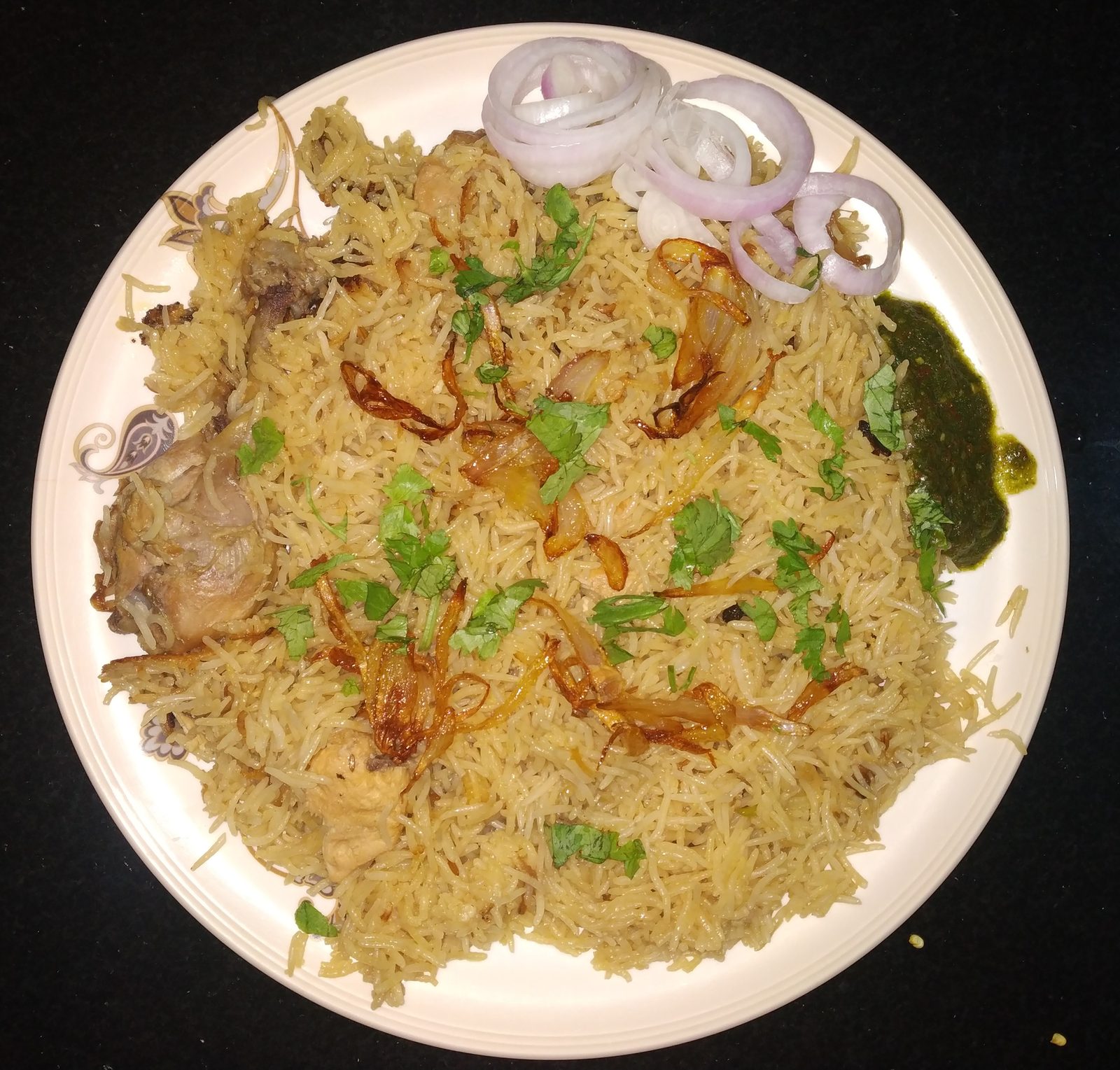 Chicken yakhni