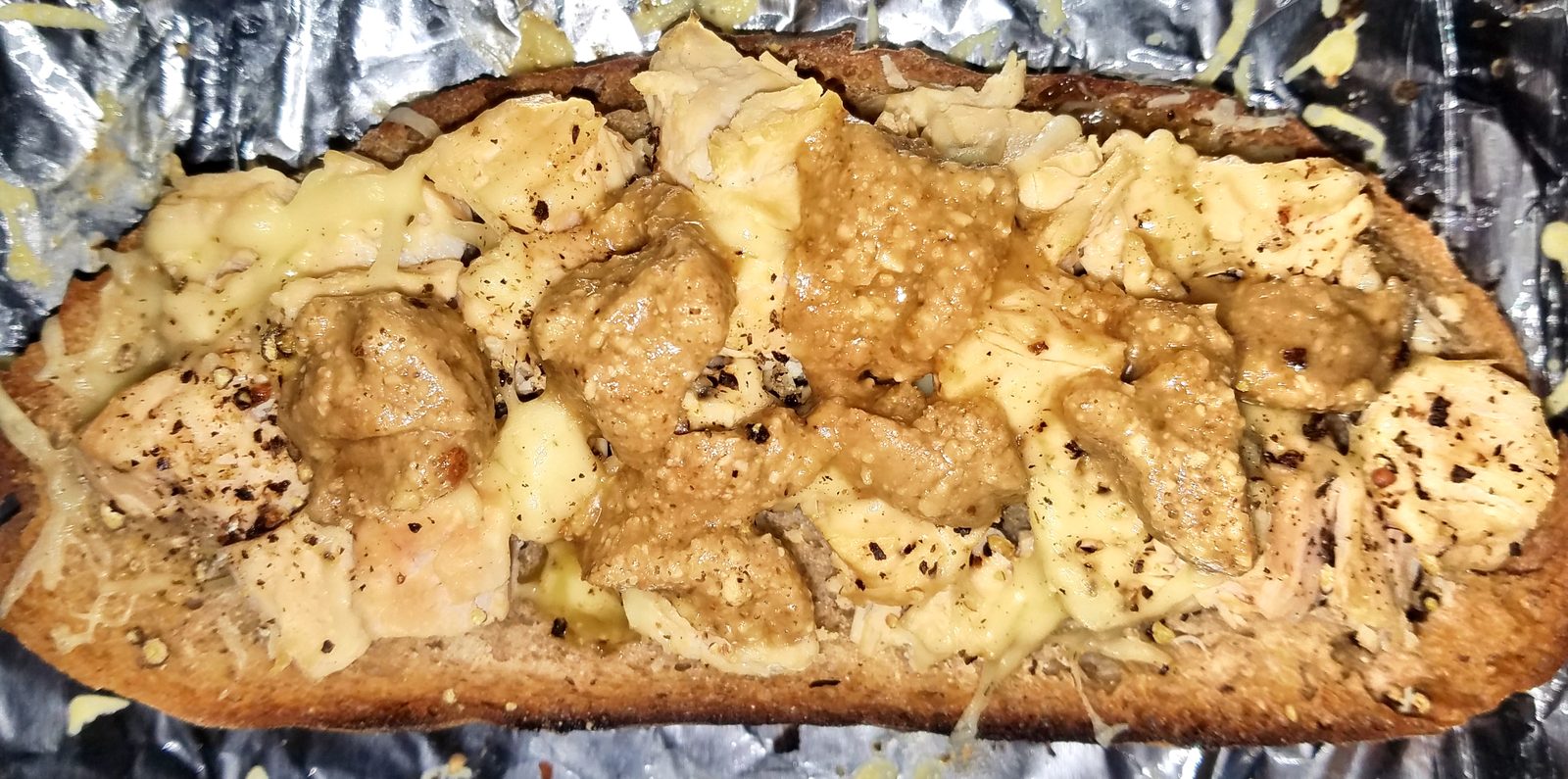 Chicken sandwich (toasted)