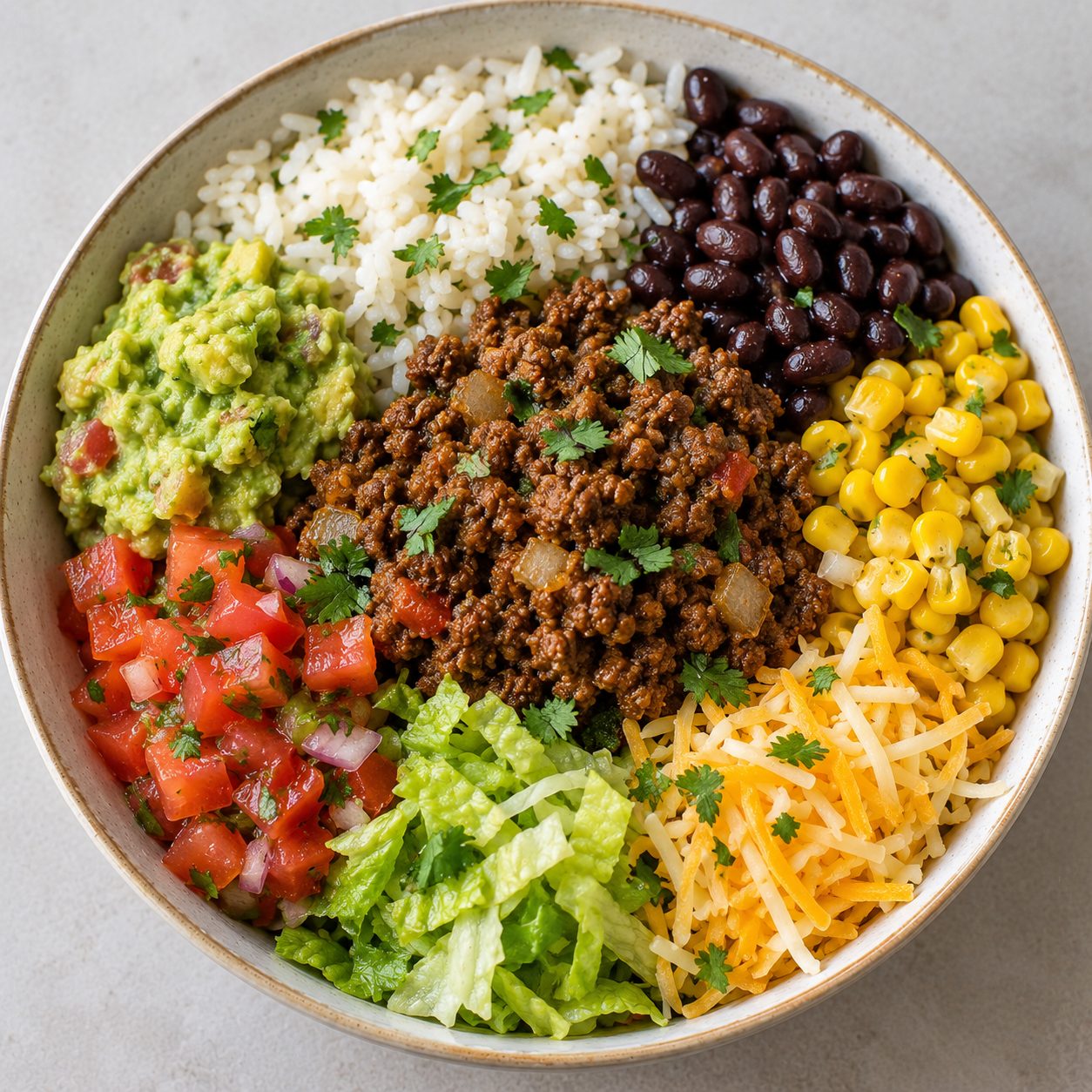 Beef Burrito Bowl