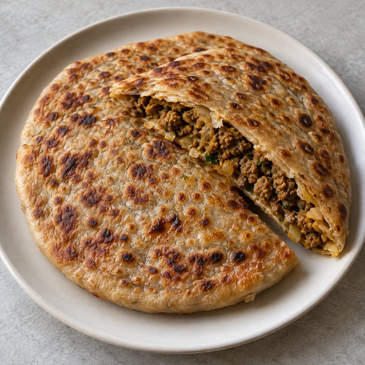 Keema parantha/paratha