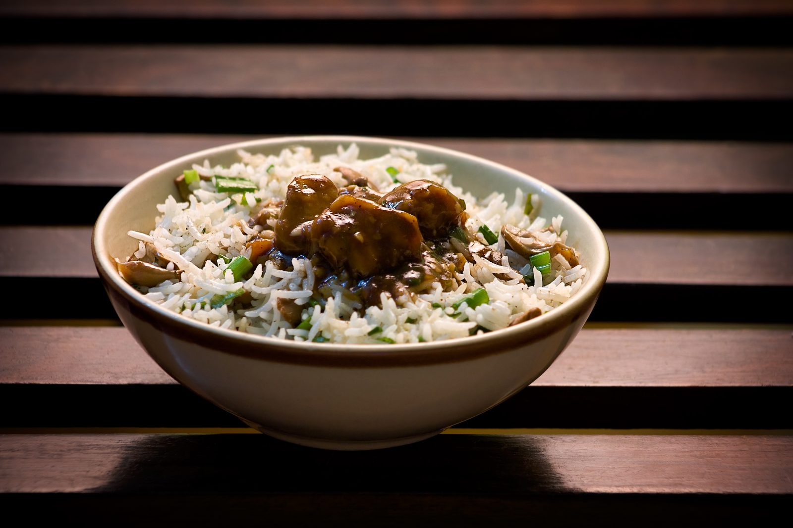 Mushroom pulao