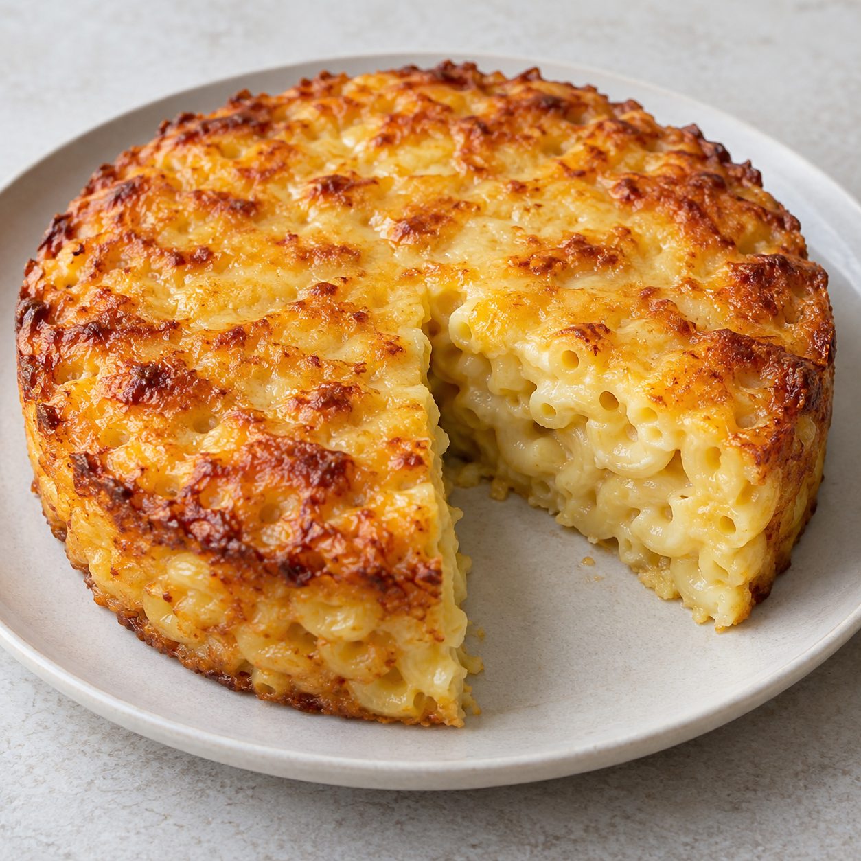 Macroni cheese pie